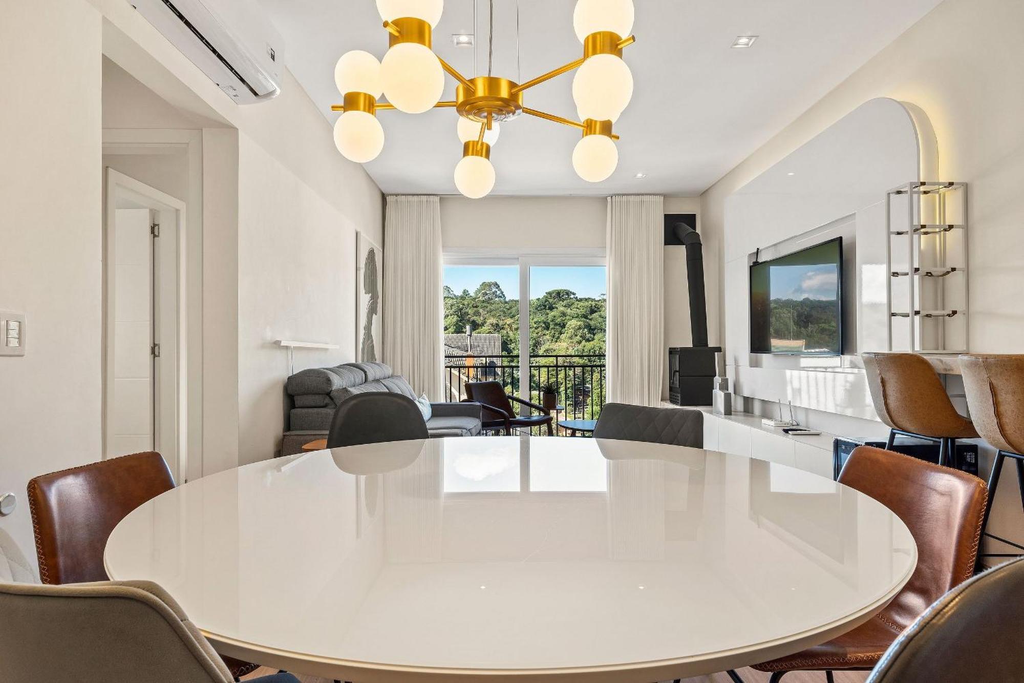 Apartamento Essence 2 Suites By Achei Gramado Esterno foto