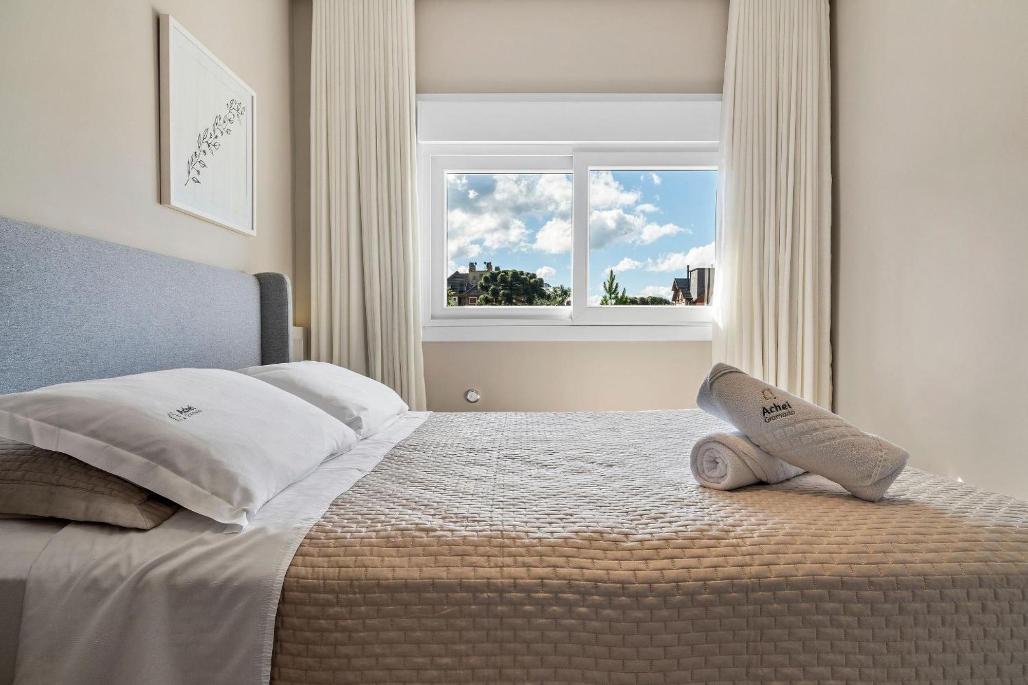 Apartamento Essence 2 Suites By Achei Gramado Esterno foto